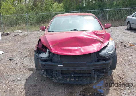 2013 Hyundai Elantra Gls from USA, damaged, VIN 5NPDH4AE7DH419127